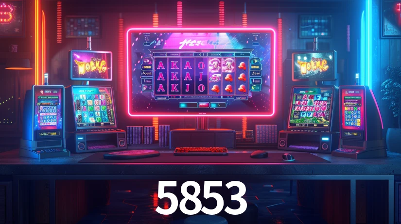 5853