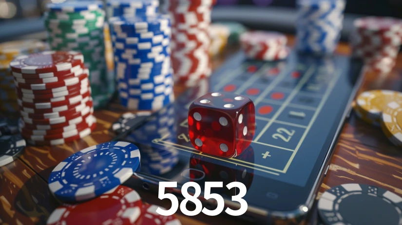 5853